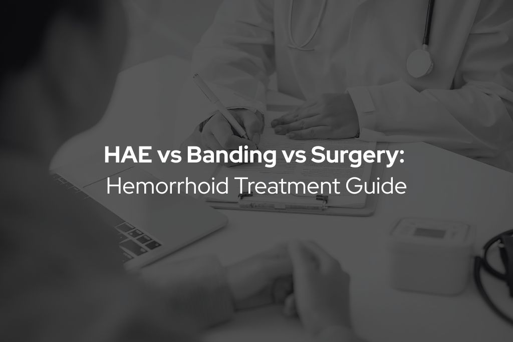 HAE vs Surgery | Hemorrhoid Treatment Atlanta