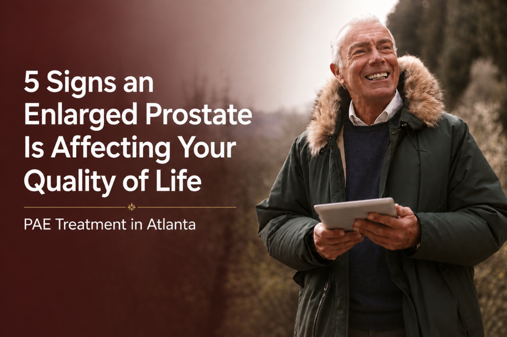 signs enlarged prostrate is affecting your life